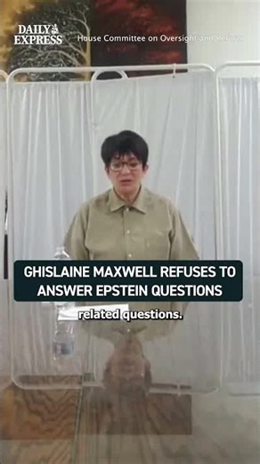 Ghislaine Maxwell repeatedly invoked her right to the Fifth Amendment when asked about Epstein 🔴