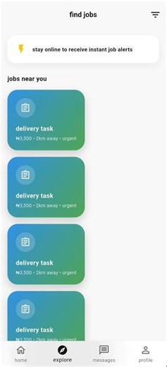Flutter basic app - sendme an errand #duet #codingandprogramming