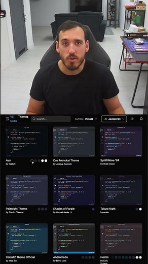 VSCodeThemes: encuentra temas visuales para tu editor