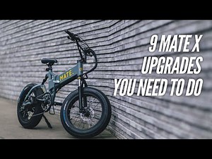 9 Upgrades I made to my MATE X Bike