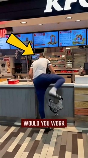 Would you work at KFC you I told you this? #job #earnning #kfc #salary