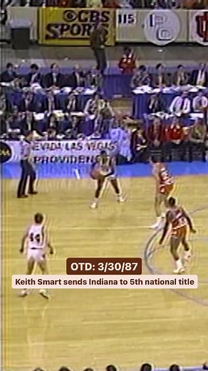 64K views · 240 reactions | #OTD in 1987, Indiana topped Syracuse to win its 5th national title.  #MarchMadness #iubb | Big Ten Network | Facebook