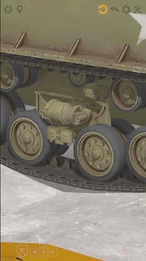 How Sherman tank suspension (HVSS) works