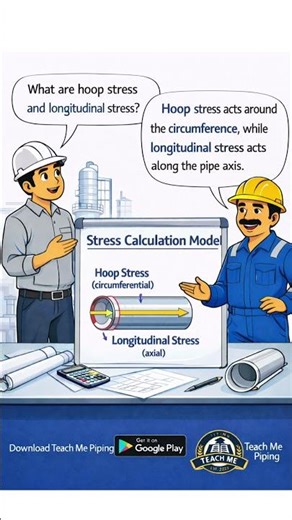 Hoop Stress vs Longitudinal Stress in Pipes | Piping Stress Explained