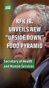 New year, new food pyramid, apparently. #rfkjr #maha #nutrition | Irish Star US