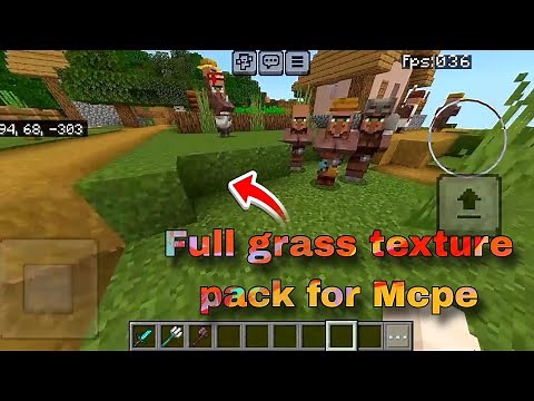 Full grass texture pack for Mcpe 1.21!
