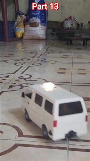 How to make a car Van tesing part 13 #shorts