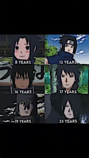 [We Both Age Journey 8 To 33 Years] #sasuke #sakura #narutoshipdden #fa9la #shorts