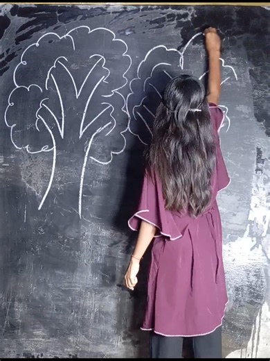 how to draw beautiful tree