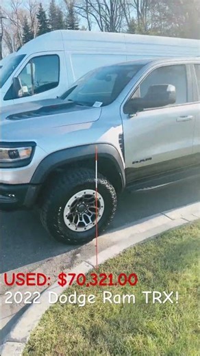 2022 Dodge Ram TRX 1500 - Billet Silver! USED: $70,321.00