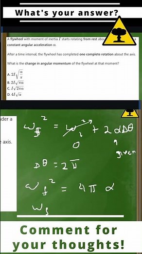 Angular Momentum in One Spin - Solution