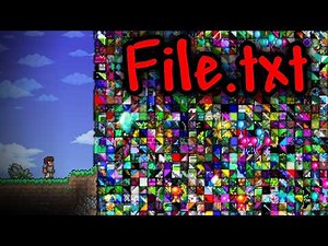 Saving a File In a Terraria World.