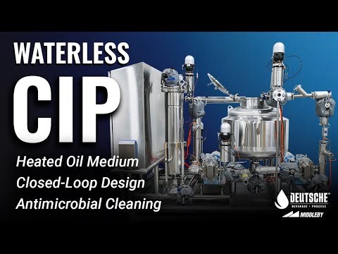 Waterless CIP Skid - Oil-Based Clean-in-Place System for Water-Sensitive Applications