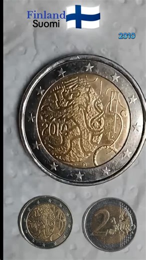 150th anniversary of the creation of the Finnish mark #2euros #finland🇫🇮 #münze #money