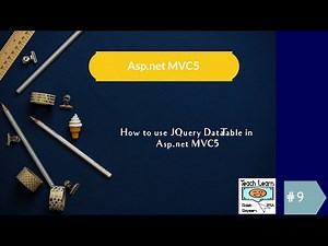 Part 9 - How to use jQuery Datatable in asp.net mvc | Tech Learn With Saleh Sayeem