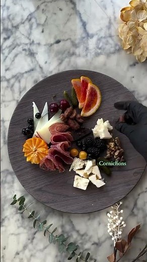 SAVE FOR LATER how to build your own charcuterie board. How-to and ingredients!