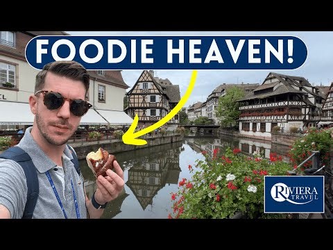 Our ULTIMATE Strasbourg Food Tour and SCENIC Sailing on the Rhine - Riviera Travel DAY 4 VLOG