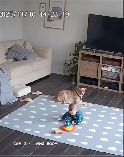 The Ultimate Protector 🐕👶 #Shorts