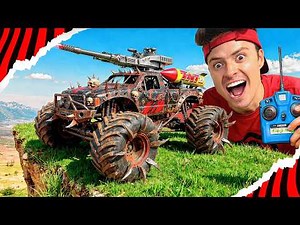 I BUILT A GIANT MONSTER CAR!