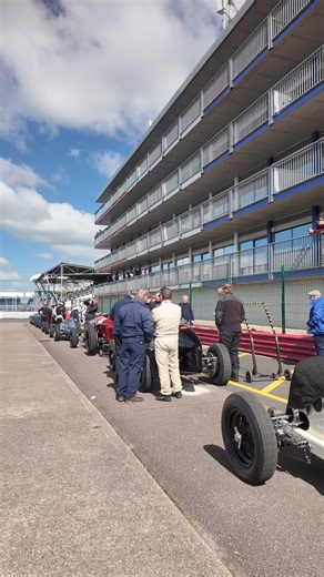 13K views · 306 reactions | Last minute prep before heading on track for the GP Itala & Lanchester Trophy race | The Vintage Sports-Car Club - VSCC | Facebook