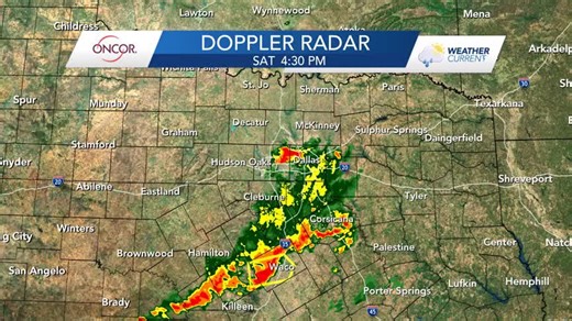 #OncorWeatherCurrent Update - Saturday Afternoon Radar ️⚡ Scattered...