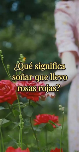 Significado de soñar con rosas rojas