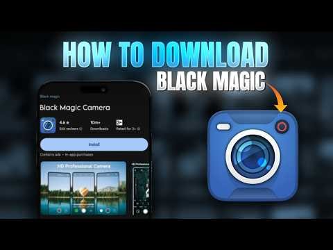 BlackMagic Camera Setting | How To Import Luts In Blackmagic Camera App For IPhone and Android