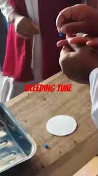 Bleeding time determination