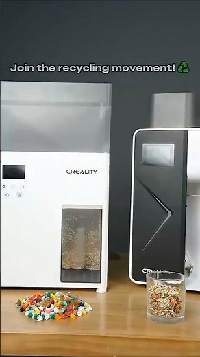 ♻️ Stop wasting filament. Start recycling it. #crealitym1r1 #shorts #filament