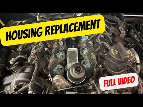 Jeep 3.6 Oil Filter Housing Replacement | Removal & Installation (2019 Grand Cherokee)