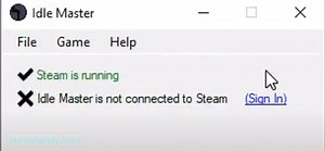 2 Soluciones para Idle Master no está conectado a Steam