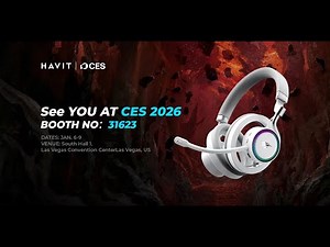 HAVIT Fuxi H8: The World’s First Open-Back Spatial Audio Gaming Headset | CES 2026