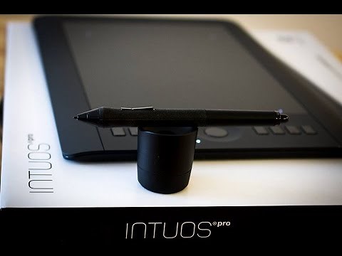 Setting up Wacom Intuos Pro for the first time