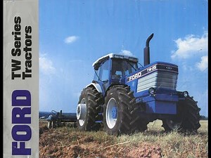 Ford TW Series Tractor Brochure from the 1980's [TW5 TW15 TW25 TW35]