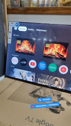 🎇 SUPER PROMOTION 🎆 🎁 Tv Smart 58pouces Android Qled 🎁 Disponible actuellement en magasin 🏪. Contacter 📞 vite pour passer votre commande 🛒 ☎️ : 0565438932 / 0758285523 📍 : Yopougon toit rouge 19e arrondissement #promo #2025reels | WorldBizness