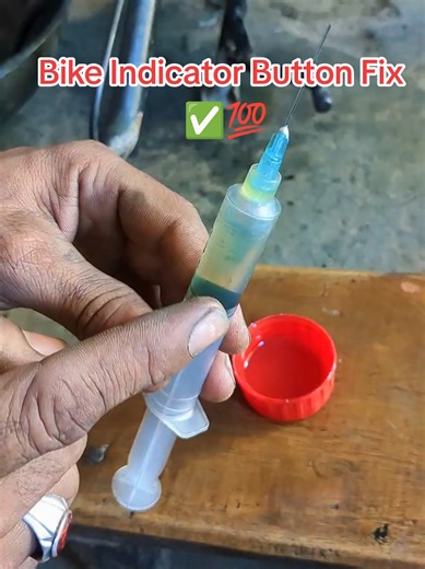 Fix Your Motorcycle Turn Signal Button in 2 Minutes 😱 #MotorcycleTips #BikeTok #DIYRepair #RiderLife #fouryou