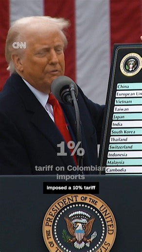 The Trump administration imposed a 10% tariff on all imports from Colombia, which is the world’s third-largest coffee producer. CNN's Stefano Pozzebon reports from one of the country's coffee warehouses. https://cnn.it/4jk6Igm | CNN
