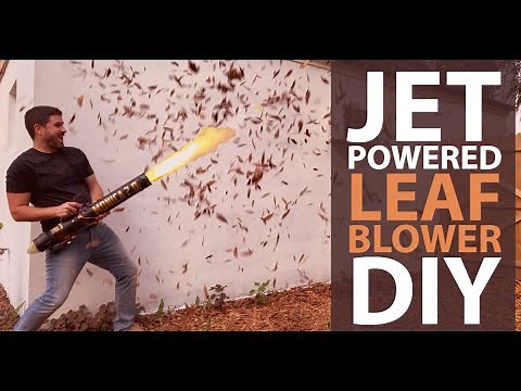 DIY EDF Powered Leaf Blower!