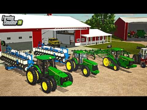 START OF SPRING PLANTING WITH NEW KINZE PLALNTERS! | FS25