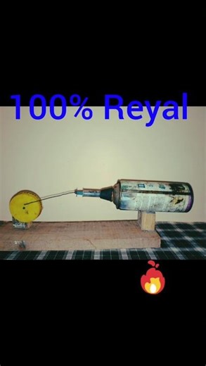 How To Make a Mini Steam Engine at Home #shortvideo #experimnent #craft