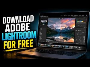 How To Download Adobe Lightroom For FREE On PC/Laptop