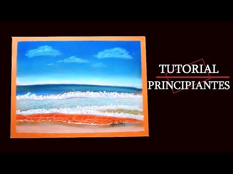How to paint with pastels for beginners /Narrated step by step