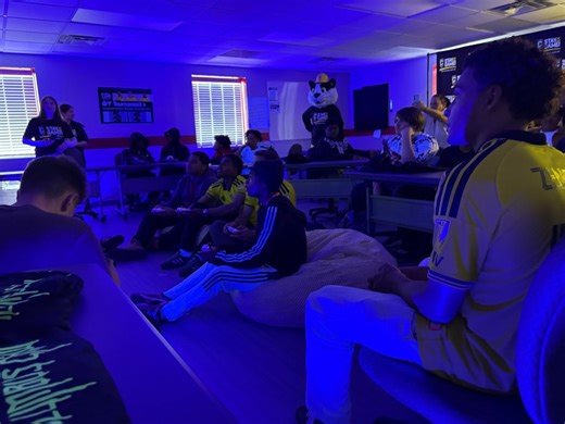Columbus Crew helps students celebrate attendance goal