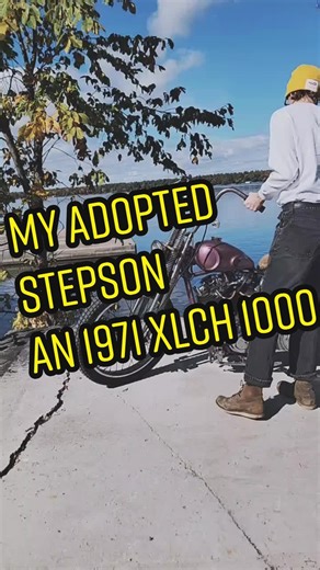 Custom Vintage Harley 1971 XLCH 1000 'Junkie Chase' Build by Jake