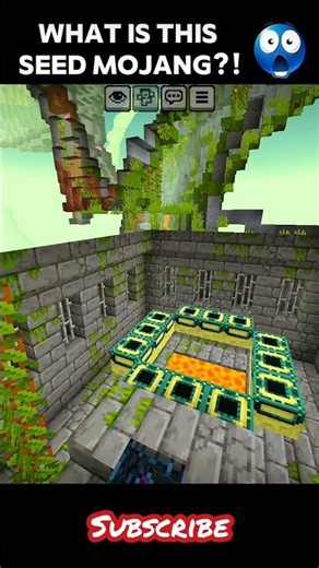 Minecraft crazy Seed!? #minecraft #shorts #gaming