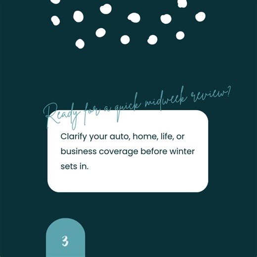 As winter approaches, risks naturally increase on the road and at home. A quick review of your insurance coverage now can prevent avoidable issues later. At Mark Winn Insurance Agency, we focus on clear, factual guidance so you know exactly where your coverage stands and what adjustments may be needed for the season. If you want a straightforward review before the weekend, send a message. #MarkWinnInsurance #RichmondVA #WinterReady #InsuranceReview #AutoHomeLifeBusiness #PeaceOfMind #CoverageMat