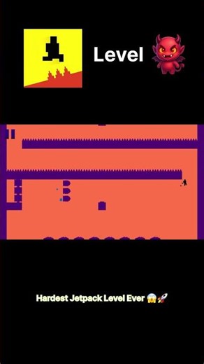Impossible Jetpack Challenge 💀 | Level Devil Rage 😡