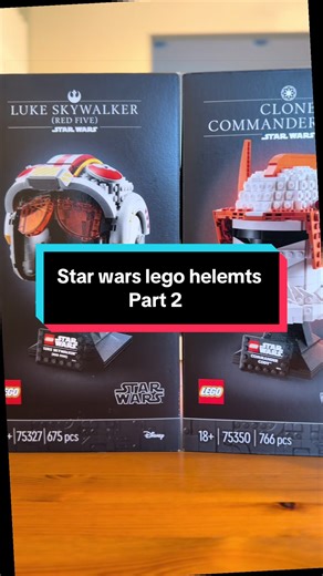 Finally lined up the Princess Leia (Boushh), Luke’s Red Five, Commander Cody, and Kylo Ren helmets. The detail on these 18 sets is unreal, especially that Commander Cody build. 🧱 Which side are you choosing: The Rebellion or the Dark Side? 👇 #LEGOStarWars #StarWarsCollector #LEGOHelmets
