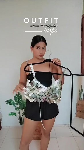 Outfit Ideas: Sparkle in Sequin Tops and Shorts