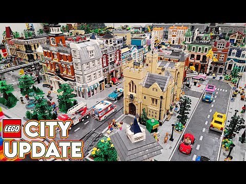 Fixing the Modular Building Layout! LEGO City Update